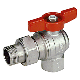 картинка Угловой шаровой кран 1/2"х1/2" В-Н от магазина Сантехстрой