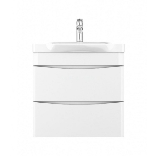 картинка Тумба с раковиной AM.PM m80-fhx0652-wc0652 Белая от магазина Сантехстрой