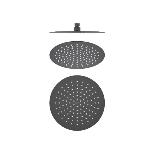 картинка Верхний душ AQUATEK, круглый, 250*2 мм, матовый черный AQ2073MB от магазина Сантехстрой