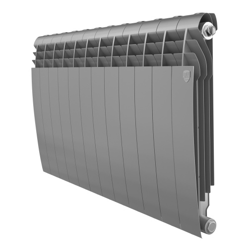 картинка Радиатор Royal Thermo BiLiner 500 Silver Satin - 12 секц. от магазина Сантехстрой