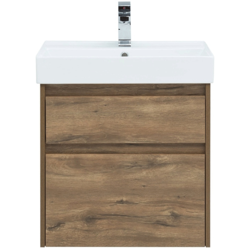 картинка Тумба под раковину Aquanet 249512 Коричневая от магазина Сантехстрой