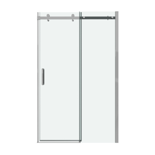 картинка Дверь в нишу 100.K33.04.120.10.00 Classic (120*195) хром, стекло прозрачное, 1 место от магазина Сантехстрой