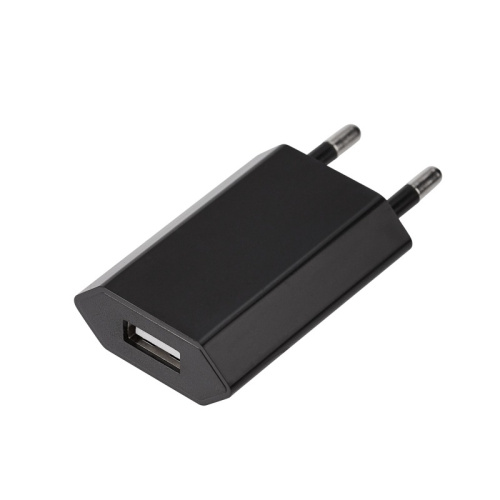 картинка Сетевое зарядное устройство для iPhone/iPad REXANT USB,  5V,  1 A,  черное от магазина Сантехстрой