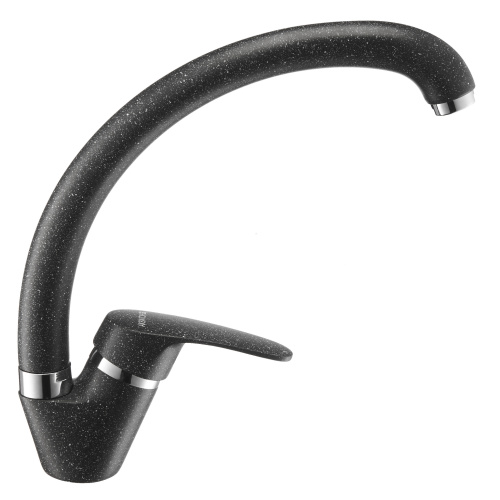 картинка смеситель для кухни aquaton нимо графит (1ax002fcxx210)