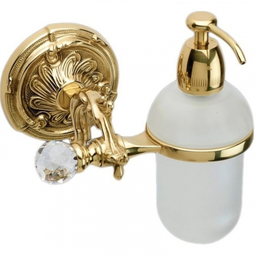 картинка Дозатор для жидкого мыла Art&Max Barocco Crystal AM-1788-Do-Ant-C Античное золото от магазина Сантехстрой