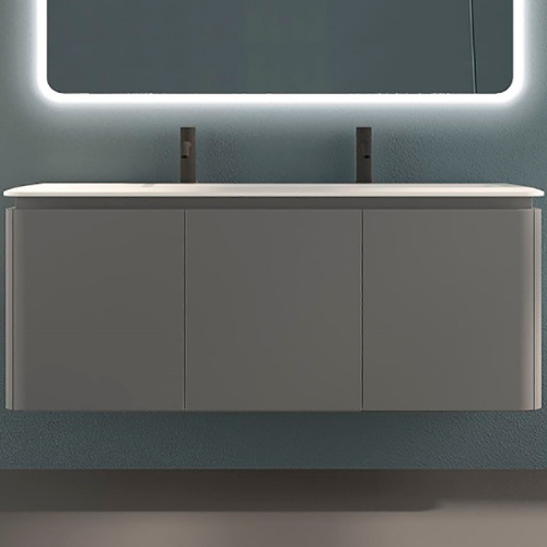 картинка Тумба под раковину Cezares Stylus 140 55233 подвесная Grigio nuvola от магазина Сантехстрой