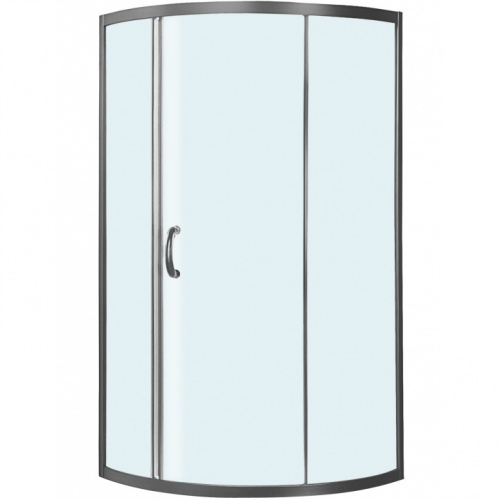 картинка W53G-315-090MG64 BLISS L Solo Slide Стекла для душ.уголок 90x90,профиль матовый хром,стекло тониров. от магазина Сантехстрой
