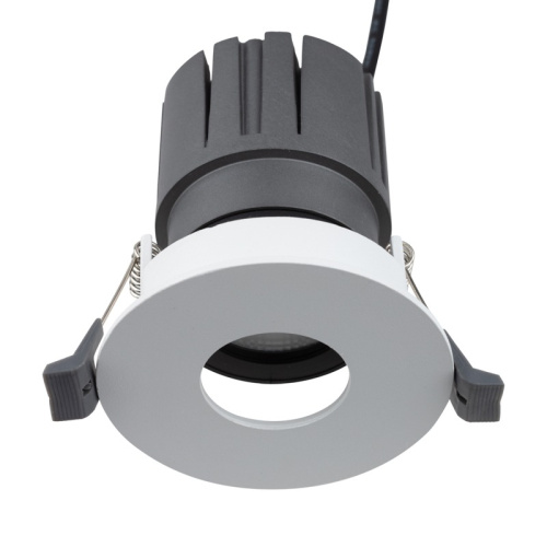 картинка Светильник встраиваемый поворотный REXANT Horeca Dark Light с антиослепляющим эффектом 12 Вт 4000 К Ring LED WHITE от магазина Сантехстрой