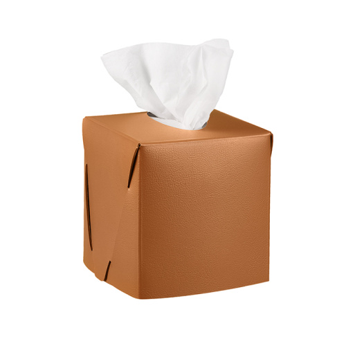 картинка ADJ Салфетница Kleenex, 12x12xH12 см., цвет: коньяк/бордо от магазина Сантехстрой
