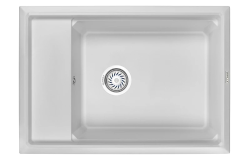 картинка Кухонная мойка GRANULA Kitchen Space (7305, АРКТИК) от магазина Сантехстрой