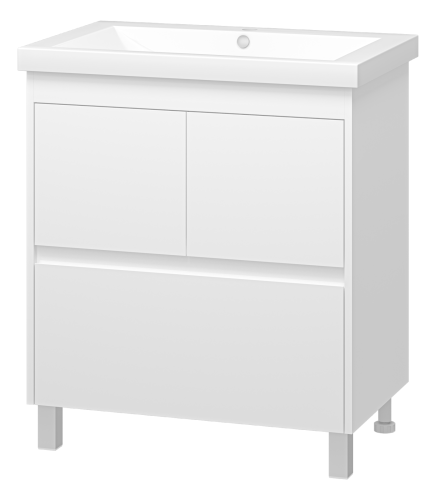 картинка Тумба с раковиной Алиса 75 + раковина Misty Алиса 75 от магазина Сантехстрой