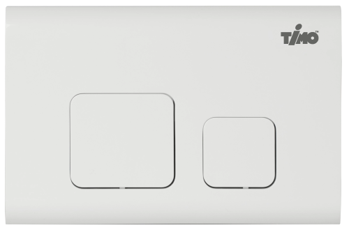 картинка Кнопка смыва TIMO SOLI 250x165 white (FP-002W) от магазина Сантехстрой