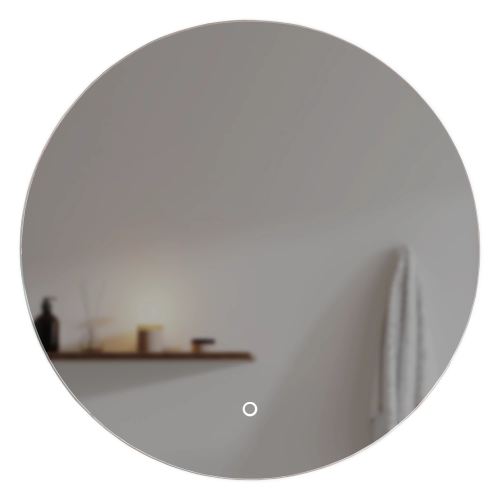 картинка Зеркало SILVER MIRRORS D500 открытая подсветка, сенсорный выключатель Savanna-Lite (LED-00002600) от магазина Сантехстрой