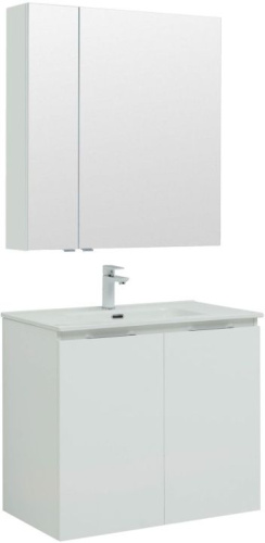 картинка Мебель для ванной Aquanet Алвита New 80 2 дверцы, белый матовый от магазина Сантехстрой