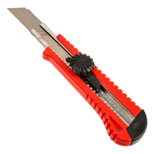 картинка HEADMAN Нож универс. усиленный с сегментированным лезвием 18мм (круглый фиксатор) от магазина Сантехстрой