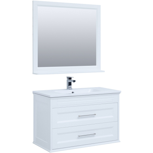 картинка Комплект мебели Aquanet для ванной 258284 Белый от магазина Сантехстрой