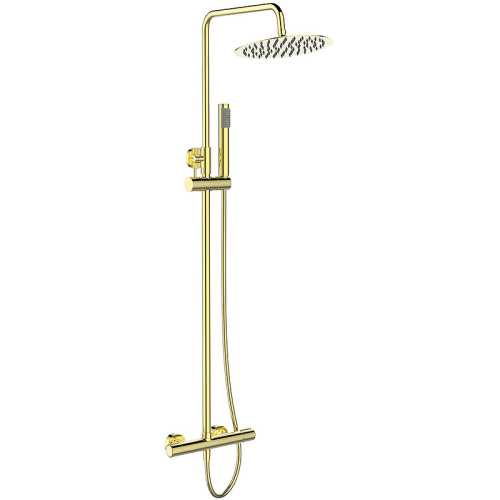 картинка Душевая система BelBagno Uno UNO-DOCM-ORO Золото от магазина Сантехстрой