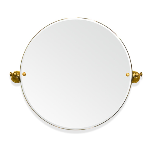 картинка TW Harmony 023, вращающееся зеркало круглое 69*8*h60, цвет держателя: золото от магазина Сантехстрой