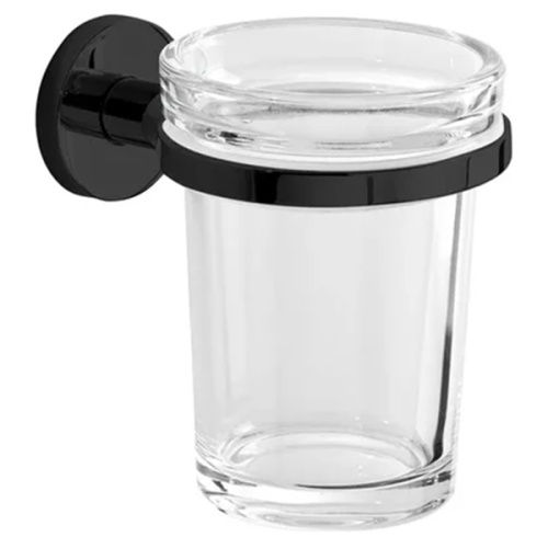 картинка Стакан для зубных щеток Inda One A2410ANE03 Черный матовый от магазина Сантехстрой