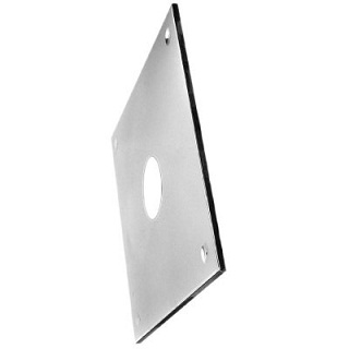 картинка Экран защитный (430/0,5 мм) 480*480  с отверстием d100 Феррум от магазина Сантехстрой