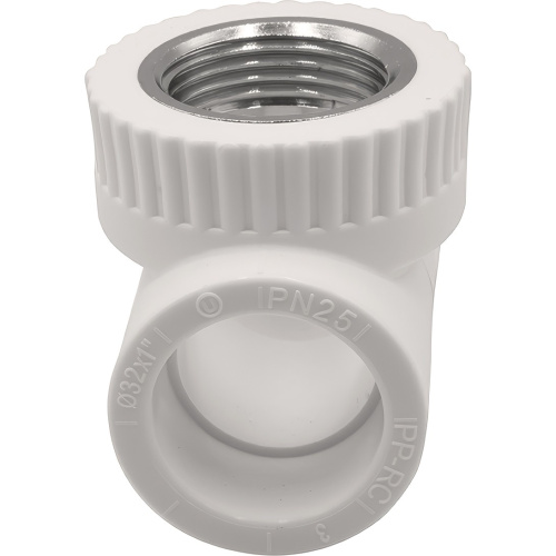 картинка Тройник THERMOLIGHT комбинированный PP-R ВР 32х3/4х32 белый (10/60) от магазина Сантехстрой