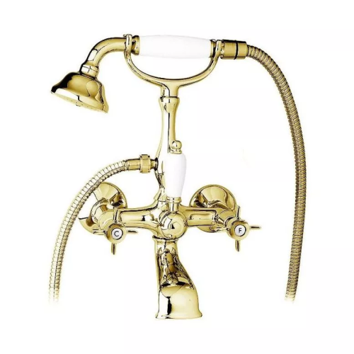 изображение смеситель для ванны cezares lord (lord-vd-03/24-bi) золото 24 карат