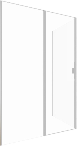 картинка Душевой уголок Allen Brau Priority 140x100 3.31011.BA + 3.31020.BA серебро браш от магазина Сантехстрой