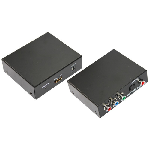 картинка Конвертер YPbPr + SPDIF / Toslink на HDMI,  металл REXANT от магазина Сантехстрой