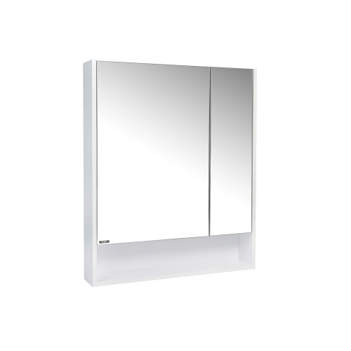 картинка Зеркальный Шкаф VIANT  "Мальта" 70 правый/левый без света белый 134х700х850 (VMAL70BEL-ZSH) от магазина Сантехстрой