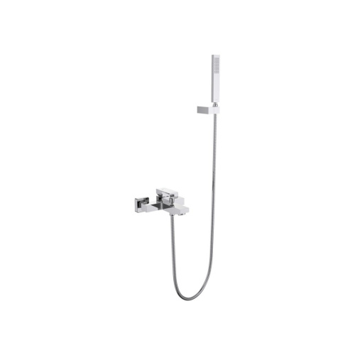 изображение смеситель для ванны aquatek либра, с душевым набором, хром aq1649cr