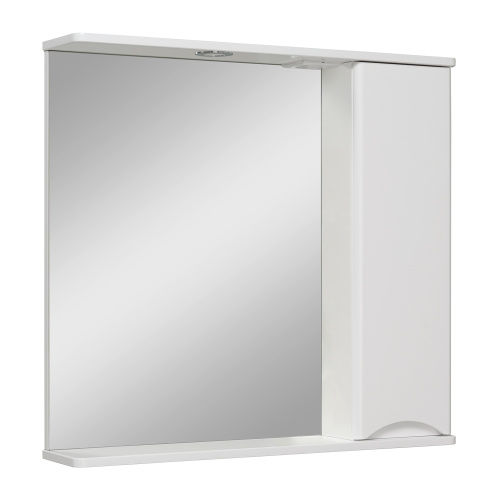 картинка Зеркальный шкаф Runo правый Афина 80 (00-00001172) от магазина Сантехстрой