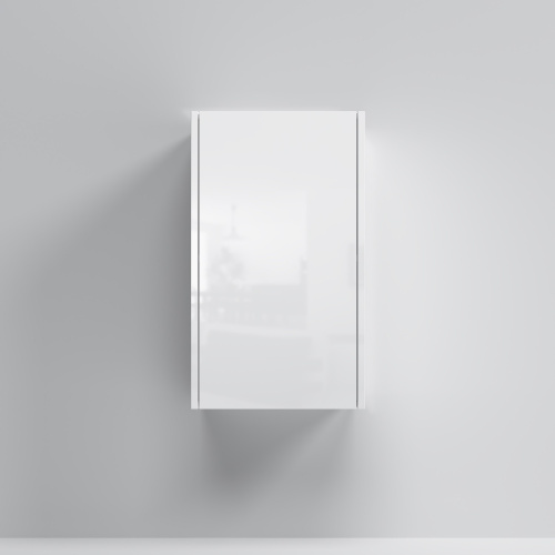 картинка M8FCH0402WG Func, шкаф с полками 40 см (В 700мм), цвет белый глянец от магазина Сантехстрой