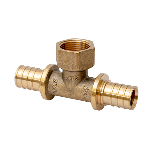 картинка Тройник, MVI, Premium, аксиальный, 20 x 1/2" x 20, В, латунь от магазина Сантехстрой