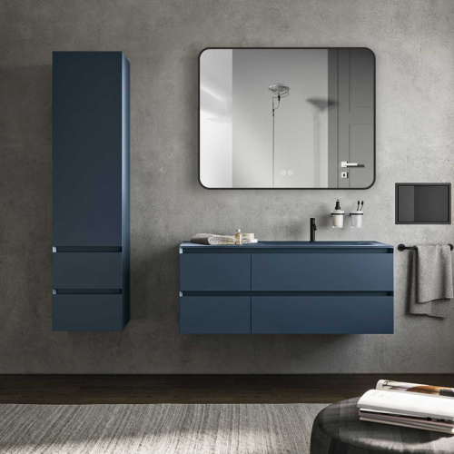 картинка Зеркало LED VLM-3VC100B-2 1000×800 c сенсорным выключателем и диммером, с функцией антизапотевания от магазина Сантехстрой