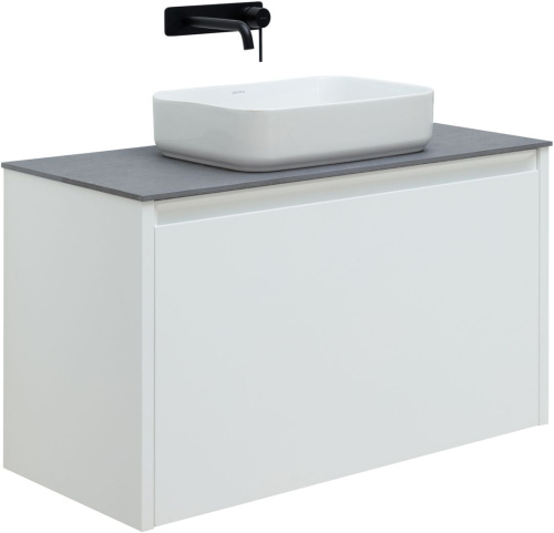 картинка Тумба под раковину Allen Brau Fantasy 100 1.11004.WM белый матовый от магазина Сантехстрой