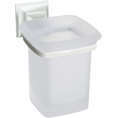 картинка Стакан для зубных щеток Art&Max Zoe AM-G-6831-Bi Белый от магазина Сантехстрой