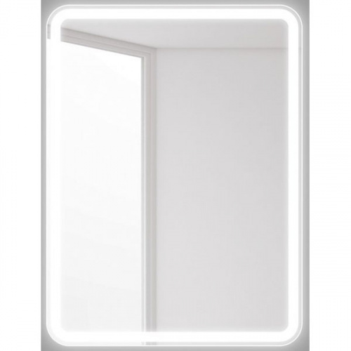 картинка Зеркало BelBagno 60 spc-mar-600-800-led-btn Хром от магазина Сантехстрой