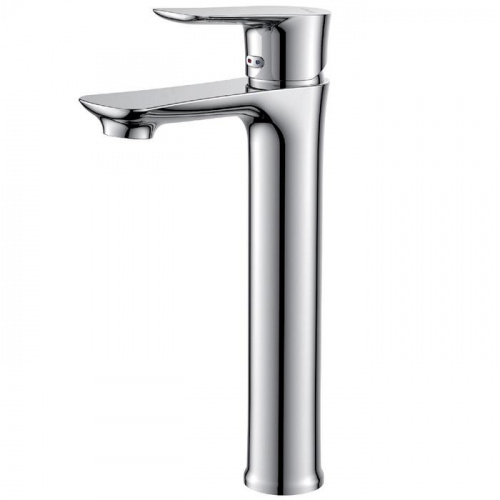 фотография смеситель для раковины d&k da1272001 хром