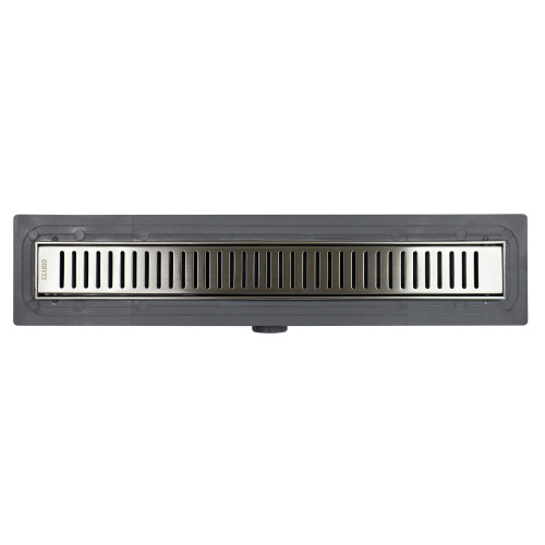 картинка Душевой лоток AZARIO STICK 600 мм, боковой слив D40, пластиковый, решетка из нержавеющей стали (AZCP11-60 Stick) от магазина Сантехстрой