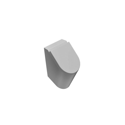 картинка GLOBO Forty3 Крышка для писсуара FO030, термопластик, цвет белый/хром .микролифт от магазина Сантехстрой