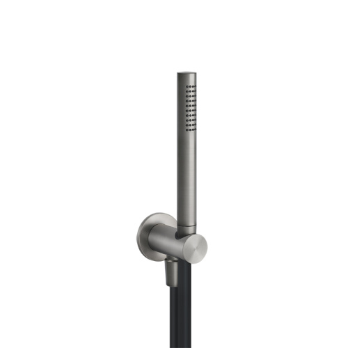 картинка GESSI 316 Душевой комплект, +  вывод, держатель, шланг 1,50 м и душевая лейка, цвет: steel brushed от магазина Сантехстрой