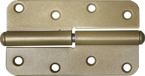 картинка Петля накладная стальная ″ПН-110″, цвет бронзовый металлик, правая, 110мм от магазина Сантехстрой