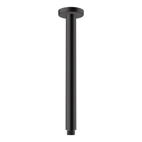 картинка HG Vernis Blend Потолочный держатель верхнего душа 300 мм, G1/2, цвет: черный матовый от магазина Сантехстрой
