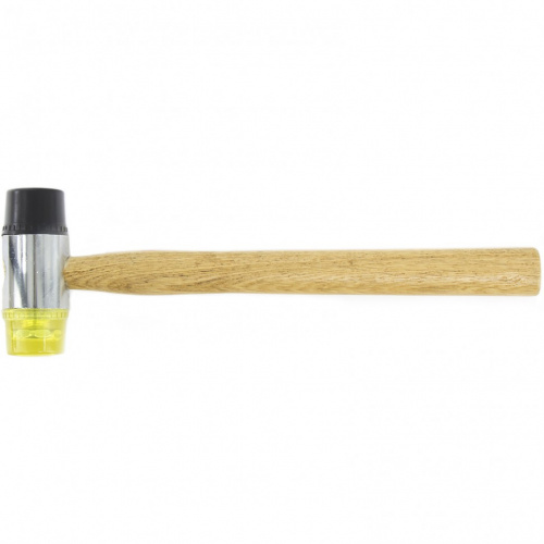 картинка Молоток рихтовочный, бойки 35 мм, комбинированная головка, деревянная ручка Sparta от магазина Сантехстрой