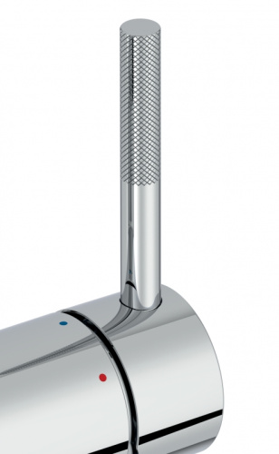 картинка смеситель для кухни jacob delafon edgar с вытяжным изливом, хром (e23309-cp)