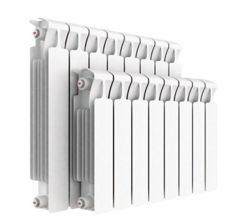 картинка Радиатор биметаллический RIFAR Monolit 500 х 5 секций подключение нижнее (левое)(RM50005НЛ50) от магазина Сантехстрой