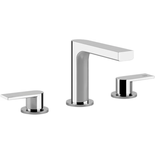 фотография смеситель для раковины с донным клапаном gessi via manzoni 38612#031