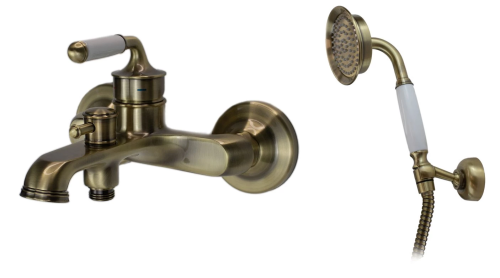 изображение смеситель для ванны esko pg 54 бронза