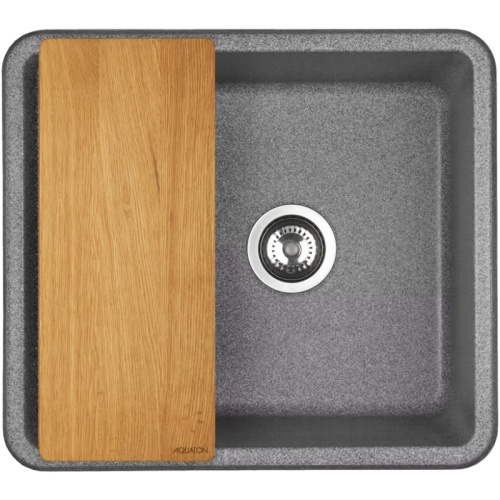 картинка Кухонная мойка AQUATON Беллис 57 Серый (1A724932BS230) от магазина Сантехстрой