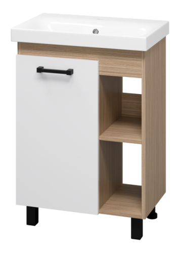 картинка Тумба с раковиной Misty П-Кра-07060-011/mst-um-mod60sl/1 от магазина Сантехстрой